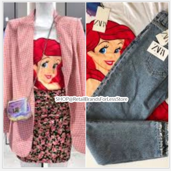 zara little mermaid shirt